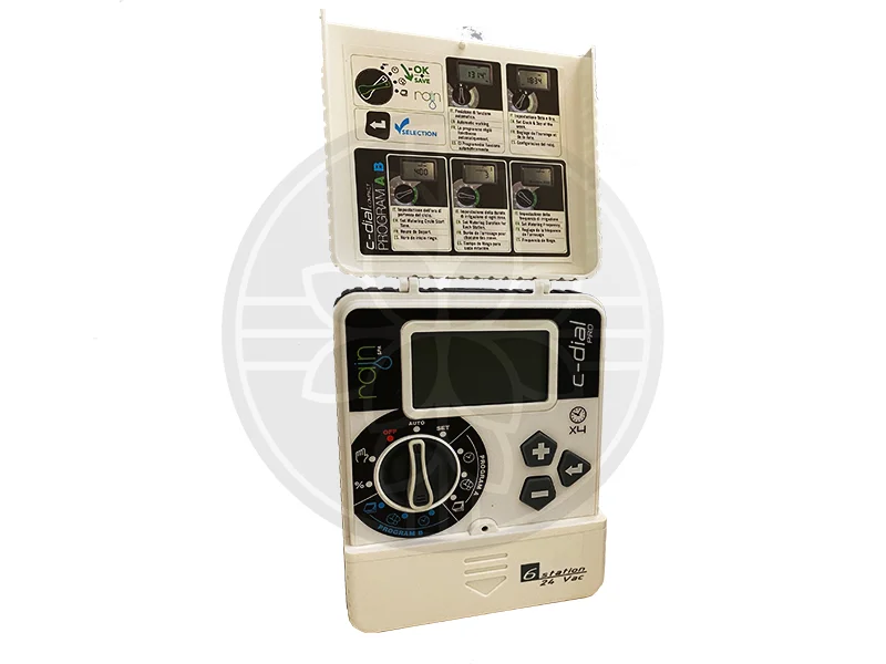 کنترلر آبیاری رین مدل c-dial 6 با در باز