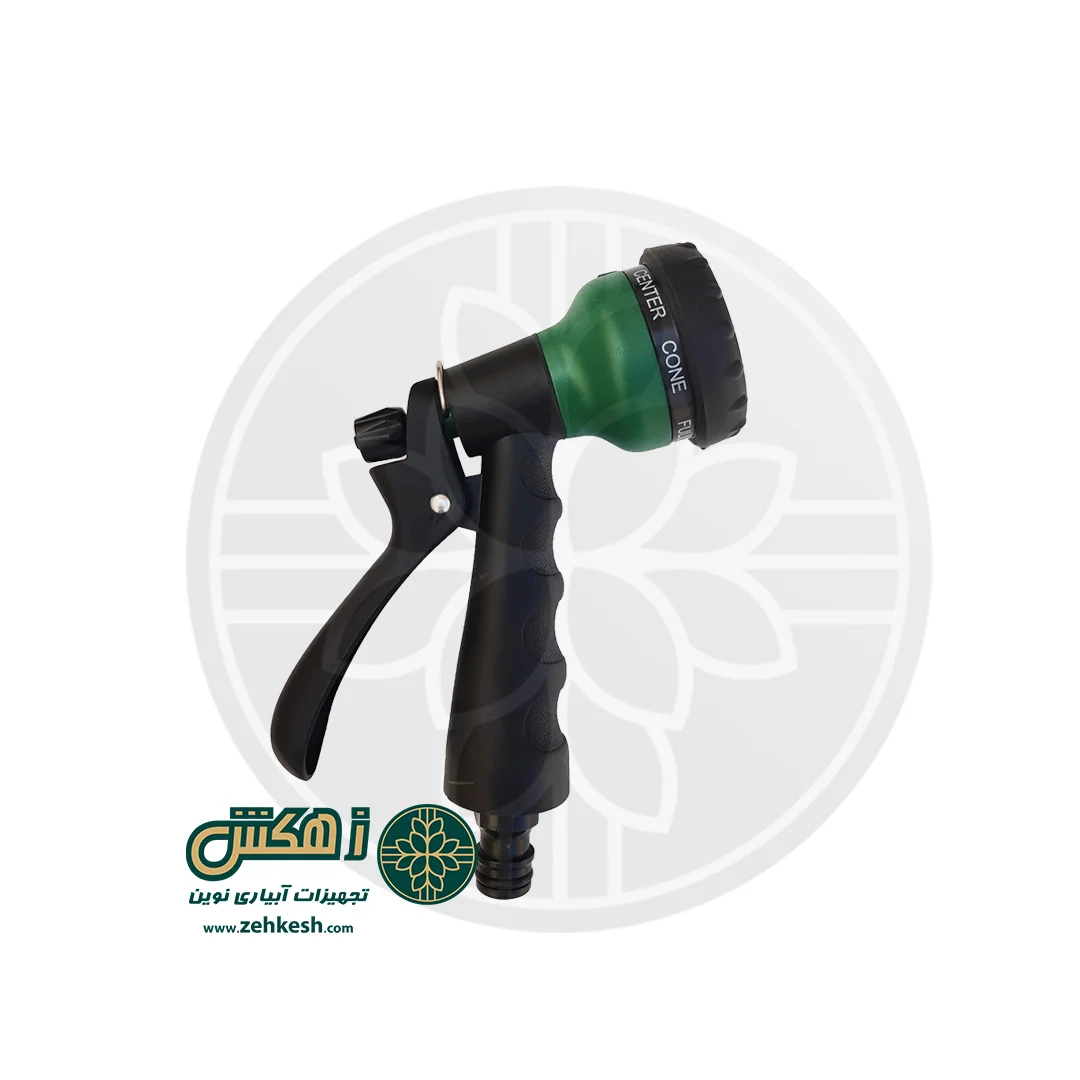 آبپاش تفنگی و شلنگ آب فنری سری